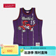 MITCHELL & NESS官方復古球衣98-99賽季球迷版復古運動(dòng)背心 猛龍隊-卡特復古速干球衣 紫色1 XL