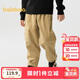 巴拉巴拉童裝男童長(cháng)褲加絨中大童褲子秋冬燈芯絨保暖蘿卜長(cháng)褲208424108105