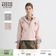 Teenie Weenie小熊女裝衛衣秋冬季時(shí)尚休閑舒適基礎簡(jiǎn)約連帽外套 粉色 S