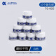 ALPHA 阿爾法吸汗帶TG600羽毛球網(wǎng)球拍磨砂干性手膠 TG-600白色-10個(gè)裝