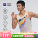 必邁（bmai）新款跑步背心競賽運動(dòng)訓練健身背心透氣吸濕速干不沾身馬拉松 長(cháng)虹 男 L