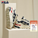FILA斐樂(lè )官方男女鞋休閑鞋TREK滿(mǎn)天星復古時(shí)尚老爹鞋情侶同款運動(dòng)鞋 男-白蘆筍/軍禮藍-AWD 40