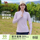 駱駝（CAMEL）防曬運動(dòng)上衣女立領(lǐng)長(cháng)袖跑步速干T恤 C23CASLX024B  星月紫 M