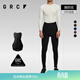 GRC桀驁無(wú)盡男士秋冬新款TECH系列抓絨保暖反光騎行無(wú)背帶長(cháng)褲 黑色 L