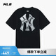 MLB短袖t恤女男運動(dòng)LOGO百搭休閑生日禮物3ATSB6353-50BKS-L