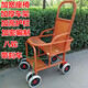 德曼柯夏冬季仿藤推車(chē)輕便萬(wàn)向輪嬰兒手推車(chē)仿竹藤透氣藤編兒童寶寶小車(chē)