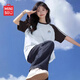 名創優品（MINISO）純棉短袖t恤女2026新款插肩袖寬松半袖初中學生獨特漂亮初夏上衣