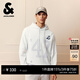 杰克·瓊斯（JACK&JONES）NBA聯(lián)名男裝毛衣抽繩連帽植絨寬松圓領(lǐng)針織衫長(cháng)袖上衣225413008 淺白花灰 常規 L （180）