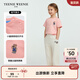 Teenie Weenie  Kids【涼感】小熊童裝男女童寶短袖T恤衫打底衫 粉色 120 cm