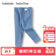 巴拉巴拉balaOne童裝兒童長(cháng)褲寶寶打底褲男童女童褲子秋裝新款可外穿 藍白色調00381 110