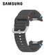 三星Galaxy Watch7原裝運動表帶Watch5/Watch5 pro/Watch4 C/Watch6 Classic/Watch7手表原裝腕帶 運動表帶S/M-深灰色【支持三星官方驗證】