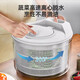 優(yōu)勤（YOUQIN）蔬菜脫水器沙拉甩干器洗水果洗菜盆瀝水神器甩干機(jī)甩水菜籃
