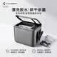 卡薩鉑（CASABOOM）全自動家用小型洗鞋機滾筒式智能洗脫烘一體懶人電動刷洗鞋機帶甩干烘干殺菌 C1-鈦空灰（全自動洗脫一體烘干殺菌解放雙手）