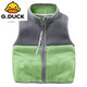 G.duck小黃鴨男童搖粒絨馬甲春秋季新款童裝兒童背心男孩寶寶保暖坎肩冬 灰肩 (不加絨)- 110碼(吊牌110#)-