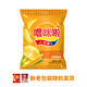 嚕咪啦土豆片薯片50克鮮切麻辣薯片休閑零食品(12袋裝) 香甜玉米