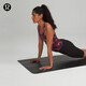 lululemon丨The Mat 雙面瑜伽墊 5mm 緩震抓地雙面易清潔 LU9AKES 黑/白/黑 5mm