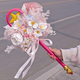 百變小櫻魔法棒 星之杖永生花香皂花情人節二次元手捧花 小櫻魔法棒 順豐快遞