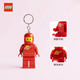樂高（LEGO）人物系列-紅色太空人發(fā)光鑰匙扣 6歲+ 男女孩情侶生日禮物