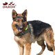 楚克奇（CHUKCHI）狗狗牽引繩胸背帶中大型犬狗鏈子寵物遛狗繩德牧馬犬金毛外出加寬 軍綠 L-建議50-75斤胸圍約75-85CM