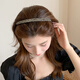 奇美拉（CHIMERA）輕奢公主風(fēng)發(fā)箍高級感韓版簡(jiǎn)約收碎發(fā)頭箍發(fā)飾女生日禮物
