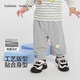 巴拉巴拉童裝兒童褲子男童女童2026新款春秋嬰兒保暖長褲休閑運動褲卡通潮