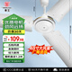 華生（Wahson）吊扇/電風(fēng)扇/大風(fēng)力宿舍工廠樓頂扇/工業(yè)風(fēng)扇客廳廚房餐廳家用風(fēng)扇1.2米 FC-1200