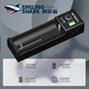 微笑鯊 強(qiáng)光手電筒鋰電池充電器3.7V/4.2座充 鋰電池通用多功能 2A單充