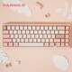 阿米洛（Varmilo） 迷你洛系列minilo 靜電容鍵盤(pán) 游戲鍵盤(pán) 辦公鍵盤(pán) 便攜鍵盤(pán) 姬秋麗67鍵雙模（藍(lán)牙+有線） 靜電容V2曇花白軸