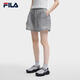FILA 斐樂官方女士梭織短褲2026夏季新款寬松褲子簡約休閑三分褲