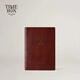 Time box 仿皮記事本高檔商務(wù)筆記本加厚皮面工作本軟抄本辦公會(huì )議隨身記錄本創(chuàng  )意復古日本紙可定制 A5中號 油蠟棕