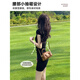 羅蒙（ROMON）黑色包臀裙女夏2026新款緊身性感純欲后媽裙子修身掐腰短款連衣裙 黑色【小圓領常規款】 S
