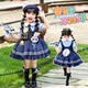 南木熊2026連衣裙朱迪兔子警官兒童衣服女孩服裝洛麗塔公主裙子cosplay 短袖兔子警官130cm【尾巴+腰帶+腰包+領帶+腰部兔子】