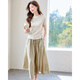 TERRE BLEUE套裝女2026夏季新款百搭顯瘦休閑短袖t恤上衣寬松闊腿褲兩件套