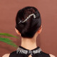 鉑思亞海洋之星發(fā)夾女2025新款高級感盤發(fā)扭扭夾時尚百搭金屬抓夾頭飾 【海洋之星】黑色 10.5cm