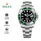 勞力士（ROLEX）潛航者系列黑綠水鬼名表瑞士進(jìn)口男表送愛人生日父親禮物七夕 綠水鬼m126610lv-0002 41mm 保卡時間：近2月