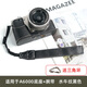 耐影【不送熱靴蓋】適用于索尼A6000保護(hù)套a6400相機(jī)包A6100仿皮皮套A6300微單相機(jī)套 黑色水牛紋單底座+腕帶 送鋼化膜
