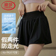 浪莎胖mm大碼運(yùn)動(dòng)短褲女夏季速干透氣假兩件防走光瑜伽服跑步健身短褲
