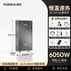 康佳即熱式電熱水器省電變頻恒溫速熱家用工地出租屋衛(wèi)生間免儲水型加熱寶智能自動斷電超薄淋浴洗澡機 6050W 【即熱+免打孔+漏保】+配件大禮包 指導(dǎo)安裝