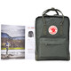 FJALLRAVEN北極狐雙肩包女大容量背包男書包23510-660森林綠16L夏季出游