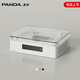 熊貓（PANDA）CD機(jī) CD播放機(jī) 藍(lán)牙音響一體式音樂專輯播放器新款唱片機(jī)高音質(zhì)家用光盤碟片機(jī)七夕情人節(jié)禮物CD71 白色