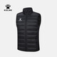 KELME /卡爾美運動(dòng)羽絨馬甲男秋冬訓練背心輕薄保暖坎肩3891414 黑色 XL