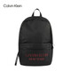 Calvin Klein【節日禮物】CK雙肩包旅行包男士雙肩包男女同款大容量背包 黑色