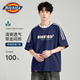 Dickies美式復古純棉短袖t恤男女款2026夏季新款寬松透氣三條杠潮牌上衣