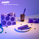 LAMY/凌美鋼筆禮盒 Safari狩獵系列Candy糖果墨水筆德國官方大學(xué)生送禮女生簽字筆情侶禮物 Candy-葡萄紫墨水筆 0.5mm