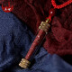 辰世朱砂吊墜晶體寶寶兒童項(xiàng)鏈本命年男女款項(xiàng)墜民族風(fēng)毛衣鏈 晶體顆?？? title=