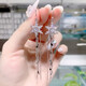 ticifyS999銀雪花流蘇耳線 百搭韓版長款耳環氣質感星星耳飾女 S999-467EX 足銀