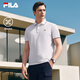 FILA 斐樂官方男子POLO衫2026年夏季休閑透氣涼感短袖T恤商務通勤上衣