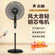 志高（CHIGO）電風扇落地扇家用風扇立式大風力客廳落地風扇宿舍辦公室搖頭輕音節能勁風電扇可定時 18英寸五葉遙控【遠程操控】