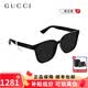 古馳（GUCCI）墨鏡男款太陽鏡女士時尚方形旅游遮陽街拍潮流節(jié)日送禮物 【偏光款】GG1346SK-001-56#