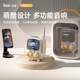 Divoom點音藍牙音箱歌詞相冊復(fù)古小電視桌面電子相框便攜式迷你音響床頭助眠白噪音鬧鐘收音機多功能禮物